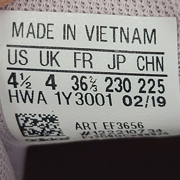 Adidas Crazychaos Sneakers Youth Girls 4.5 Pink Green Suede Mesh - Picture 12 of 12